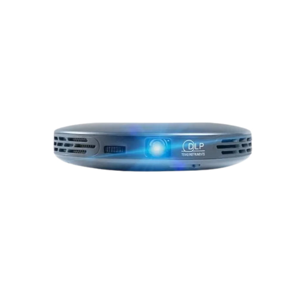 Mini projecteur portable, projecteur WiFi Bluetooth 4K prend en charge  1080p Full HD, home cinéma adapté pour Smartphone iPad, HDMI/USB